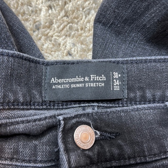 Abercrombie Fitch Athletic Skinny Jeans NWT size 38W 34L - Picture 2 of 8